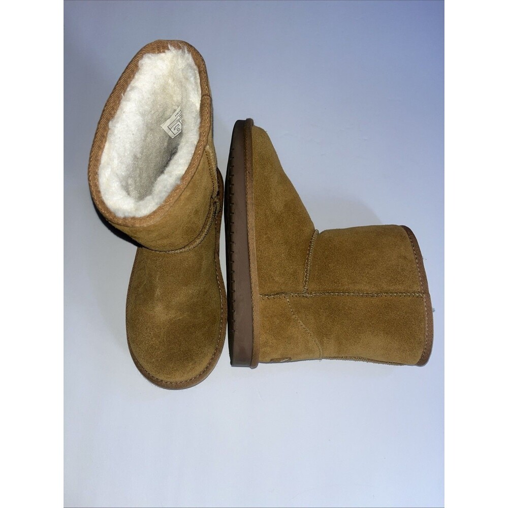 Koolaburra By Ugg Koola Short  Girl BrownBoots size 1 Pre-owned
